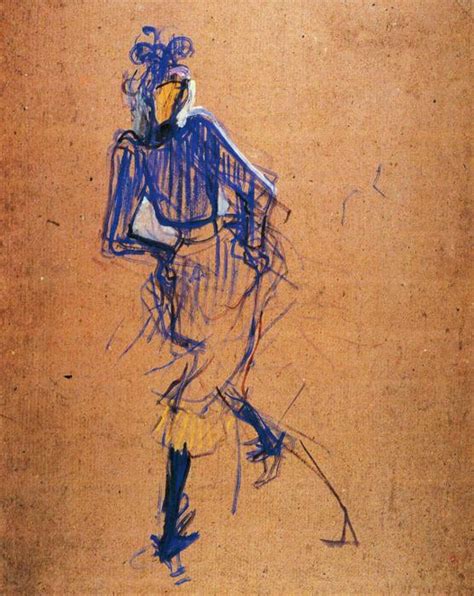 Jane Avril Dancing Henri De Toulouse Lautrec