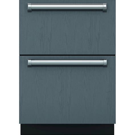 Best Buy: Sub-Zero Designer 3.8 Cu. Ft. Freezer Drawers with Ice Maker Custom Panel Ready ID-24FI