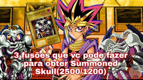 YU GI OH Três tipos de fusão que vc pode fazer para conseguir Summoned