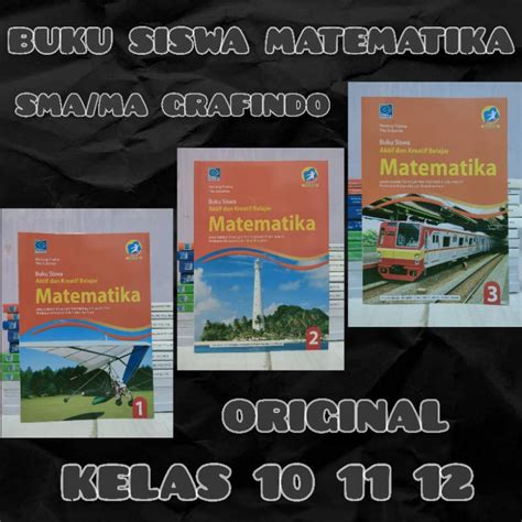 Jual Buku Matematika Peminatan Sma Kelas X Xi Xii