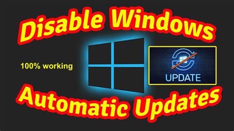 How To Disable Windows Automatic Updates Stop Windows Updates