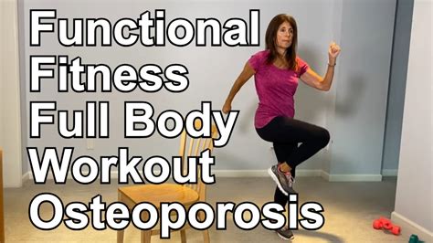 Functional Fitness Strength Training Exercises For Osteoporosis And Seniors Level 2 Youtube