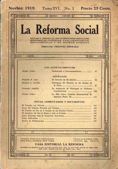 LA REFORMA SOCIAL EPHEMERA Biblioteca e arquivo de José Pacheco Pereira