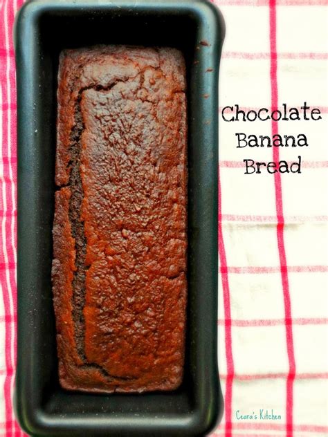 Vegan Chocolate Banana Bread Cearas Kitchen