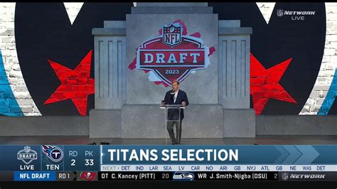 Tennessee Titans On Twitter With The Rd Pick In The Nfldraft