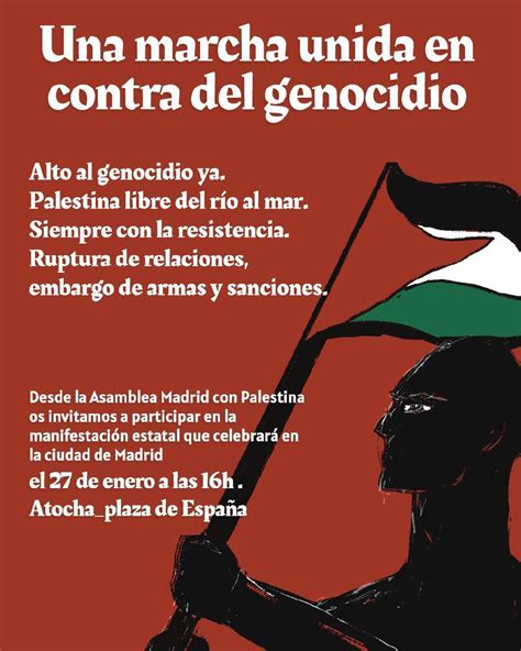 Manifestaci N Unitaria Contra El Genocidio En Palestina Ateneo