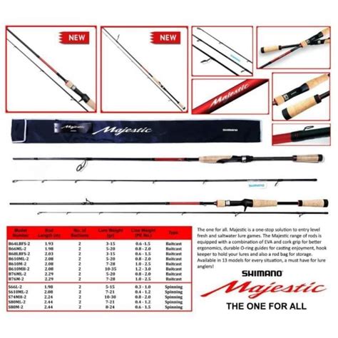 Jual Rod Shimano Majestic Shopee Indonesia