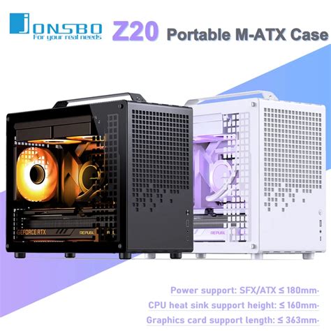 Jonsbo Z Portable Computer Case Matx Mini Itx Chassis Support Sfx Atx