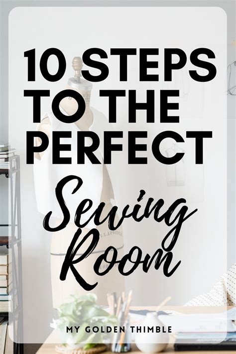 Renew Your Sewing Space In Steps Sewing Room Organization Sewing