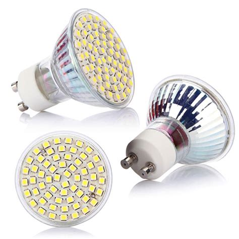 5w Gu10 Led Energiatakarékos Izzó 60 Smd 3200k6500k Akcióswebáruház