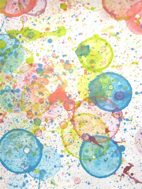 art  basic art teacher blog bubble prints