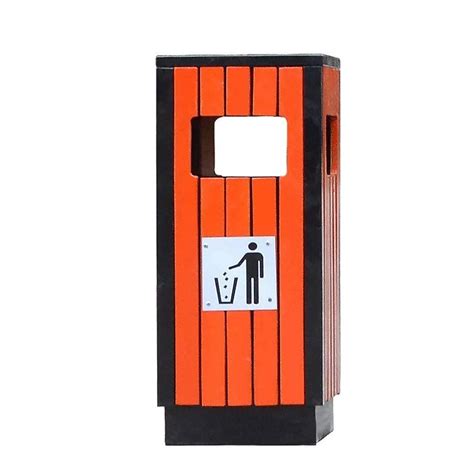 Buy Outdoor T Cans Bins Outdoor Indoor T Can Steel Wood Standing