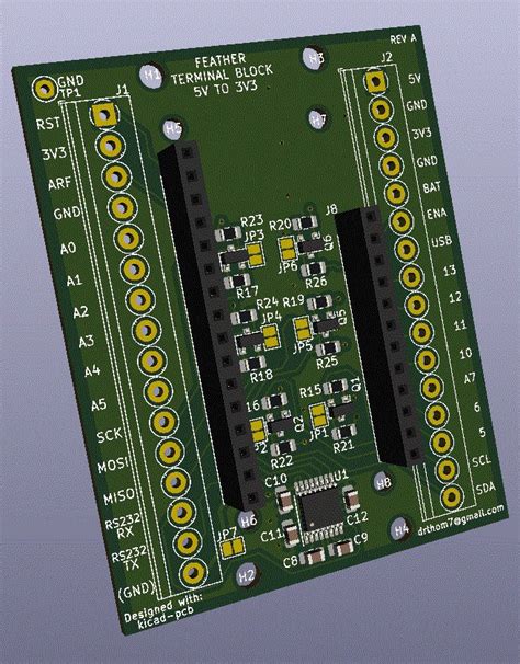 Gallery Adalogger V To V Screw Terminal Wing Hackaday Io