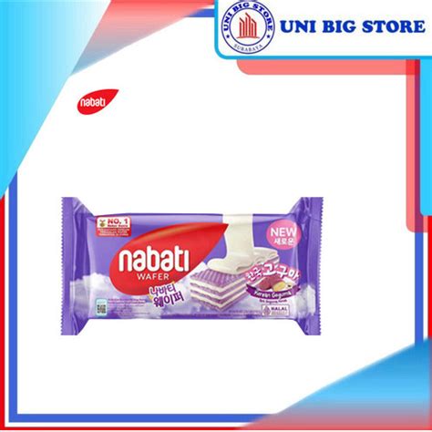 Jual Nabati Wafer Korean Goguma 110 Gr Ubi Ungu Korea Kota Surabaya