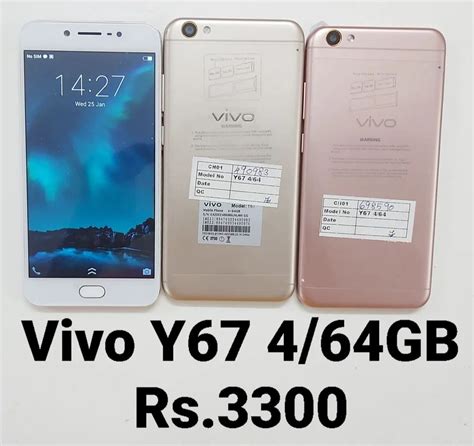 Refurbished Mobile Vivo Y Y Gb Ram Gb Storage Superb