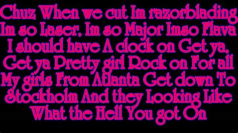 Keri Hilson Pretty Girl Rock Remix Lyrics Youtube