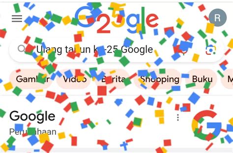 Google Rayakan Ulang Tahun Ke 25 Hari Ini Simak Sejarah Berdirinya