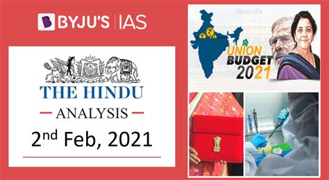 The Hindu Video Analysis 02nd Of February 2021 Daily Video News