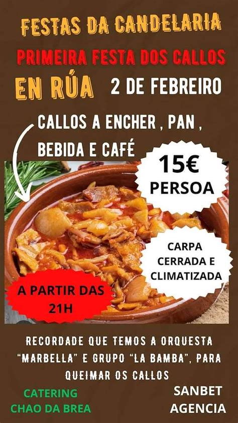 Festas Dos Callos De R A En Cervo