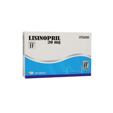 LISINOPRIL 20 mg IF Ibero Fármacos