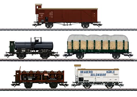 Güterwagen Set 175 Jahre Eisenbahn in Württemberg Märklin Website DE