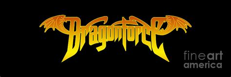 Album Cover The Real Band Metal Dragonforce Band Digital Art by Berkah Store - Fine Art America