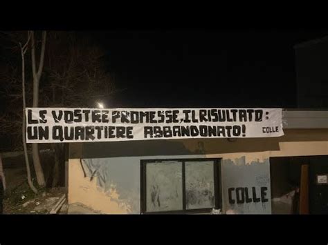 Le Vostre Promesse Il Risultato Un Quartiere Abbandonato La