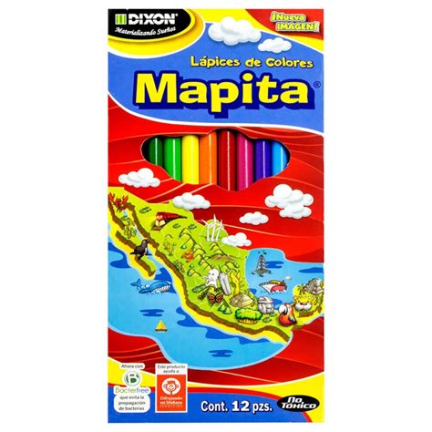 Colores Mapita largos c 12 pzas Partenón