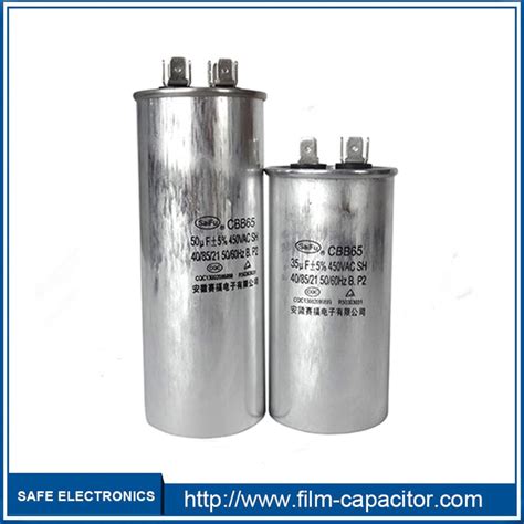 Cbb Uf V Ac Motor Run Water Pump Capacitor China Ac Capacitor