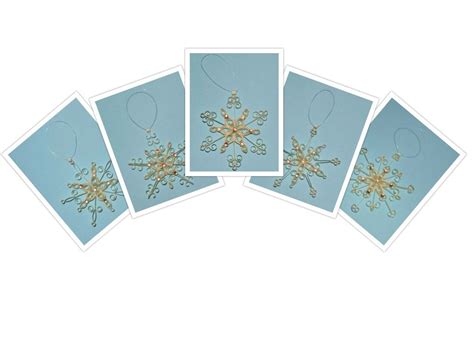 Stunning Snowflakes Quilling Pattern - Etsy