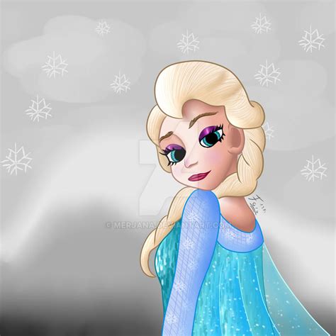 Frozen Elsa The Cold Never Bothered Me Anyway By Merjana On DeviantArt