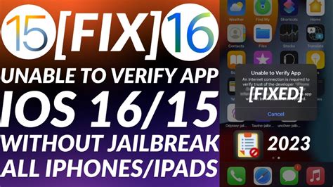 Fix Unable To Verify App Ios Fix App Is No Longer Available
