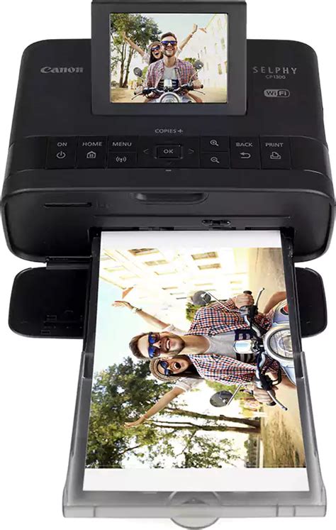 Canon Selphy Cp1300 Wireless Compact Photo Printer With Airprint And Mopria Device Printing