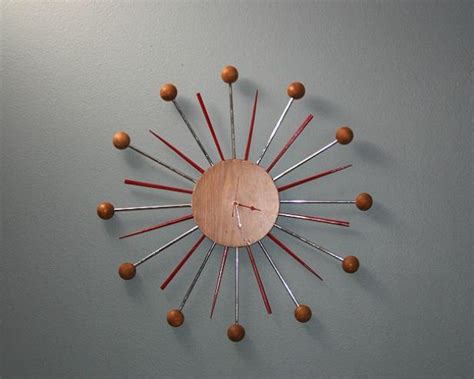 Starburst Wall Clock Hgtv