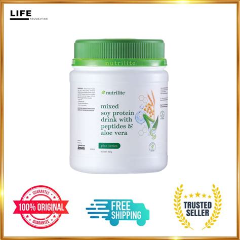 Nutrilite Mixed Soy Protein Drink With Peptides Aloe Vera G