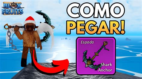 Como Pegar A Shark Anchor No Blox Fruits Youtube