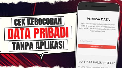 Cara Cek Kebocoran Data Pribadi Youtube