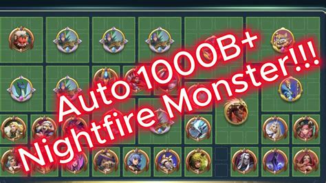 X Auto B Nightfire Monster Art Of Conquest Youtube