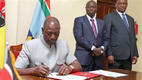 LIVE PRESIDENT RUTO SIGNING THE AFFORDABLE HOUSING BILL YouTube