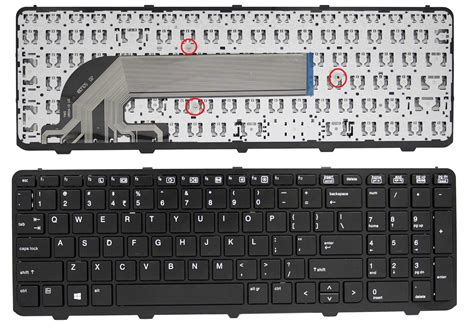 727682 031 HP ProBook 450 G0 450 G1 450 G2 Keyboard ElectroBit SA