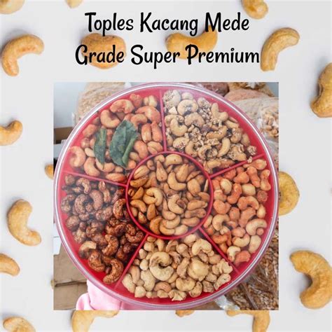 Jual Kacang Mede Grade Super 6 Rasa Crispy Wijen Madu Pedas