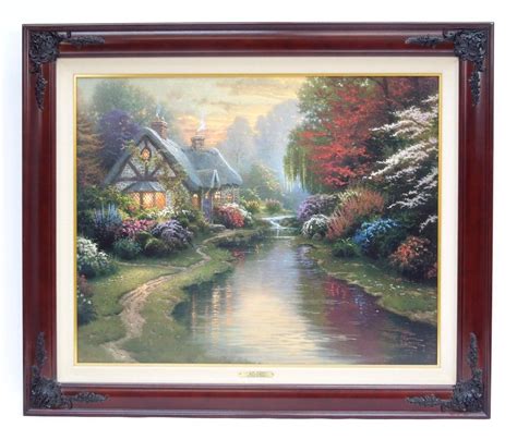 Sold At Auction Thomas Kinkade Thomas Kinkade Limited Edition Print