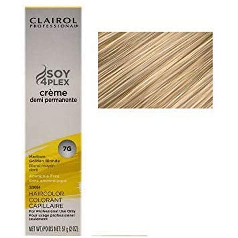 Clairol Professional Creme Demi Permanente Hair Color G Medium Golden