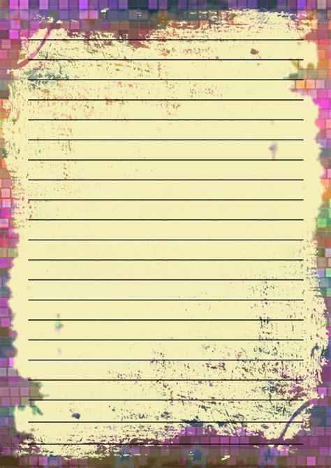 Pin By Lidy Timmerman On Briefpapier Printable Lined Paper Writing