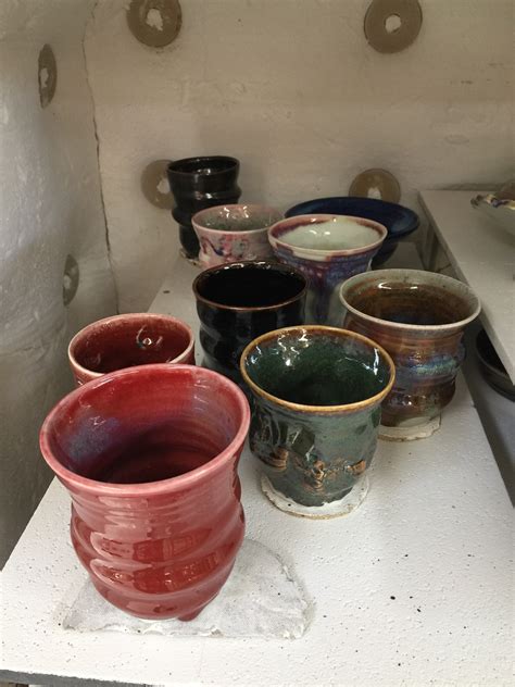 Wanna See What Came Out Of The Kiln Cone 10 Reduction And Copper Red