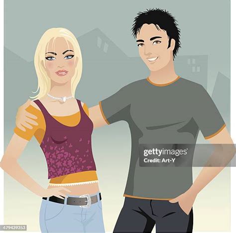 Young Model Couple High Res Illustrations Getty Images