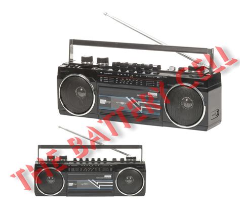 Boom Box With Cassette Bluetooth And Amfm Radio The Battery Cell