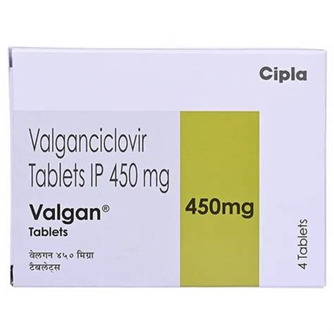 VALGAN VALGANCICLOVIR 450 MG TABLET At Rs 1501 03 Stripe