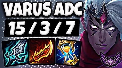 Varus Vs Draven Adc Lol Korea Master Patch Youtube