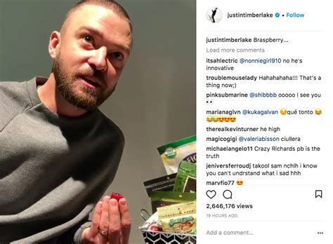 Justin Timberlake Acaba De Inventar Una Nueva Fruta